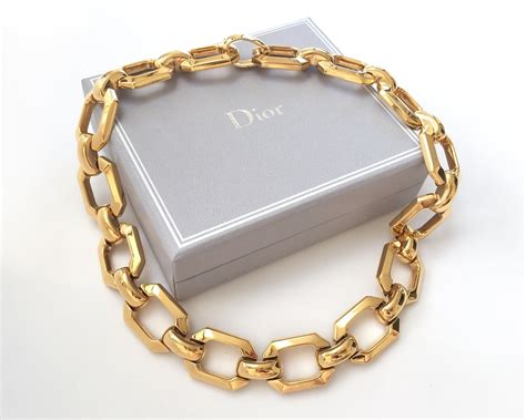 collier choker dior|genuine christian dior necklace.